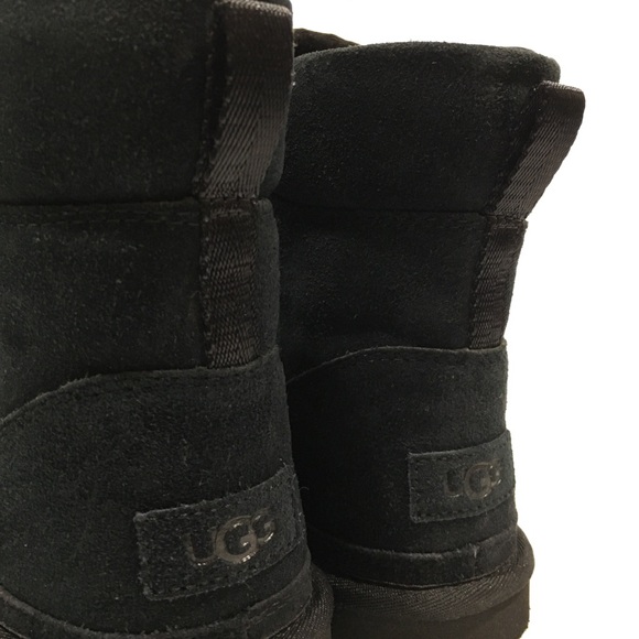 UGG NEUMEL HIKER LINED BOOTS -BLACK SUEDE -WOMEN’S US 12 -NEW - Picture 4 of 8